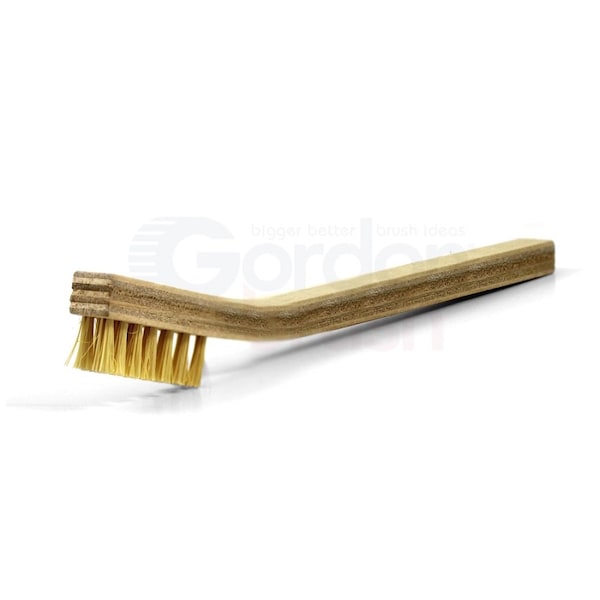3 x 7 Row Tampico Bristle and Plywood Handle Scratch Brush, PK12